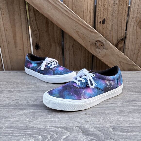 VANS Shoes Womens 8.5 Doheny Galaxy Skate Low Sneakers 508731 Purple Multicolor - Picture 1 of 11